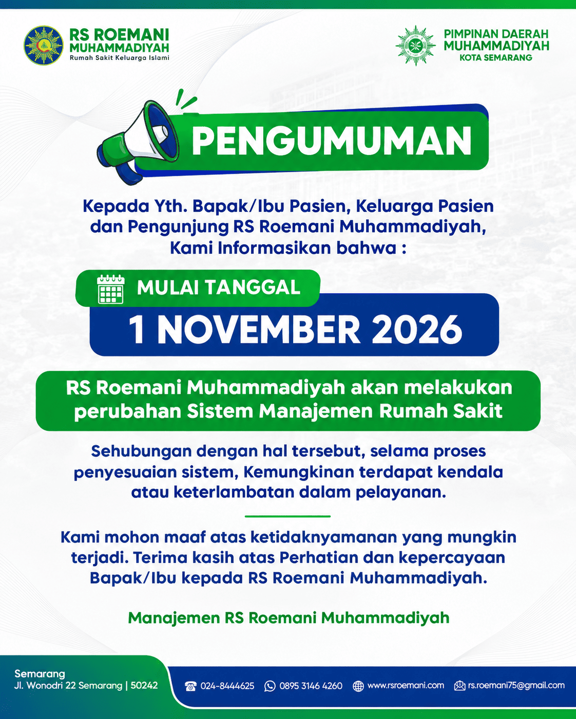 Pengumuman
