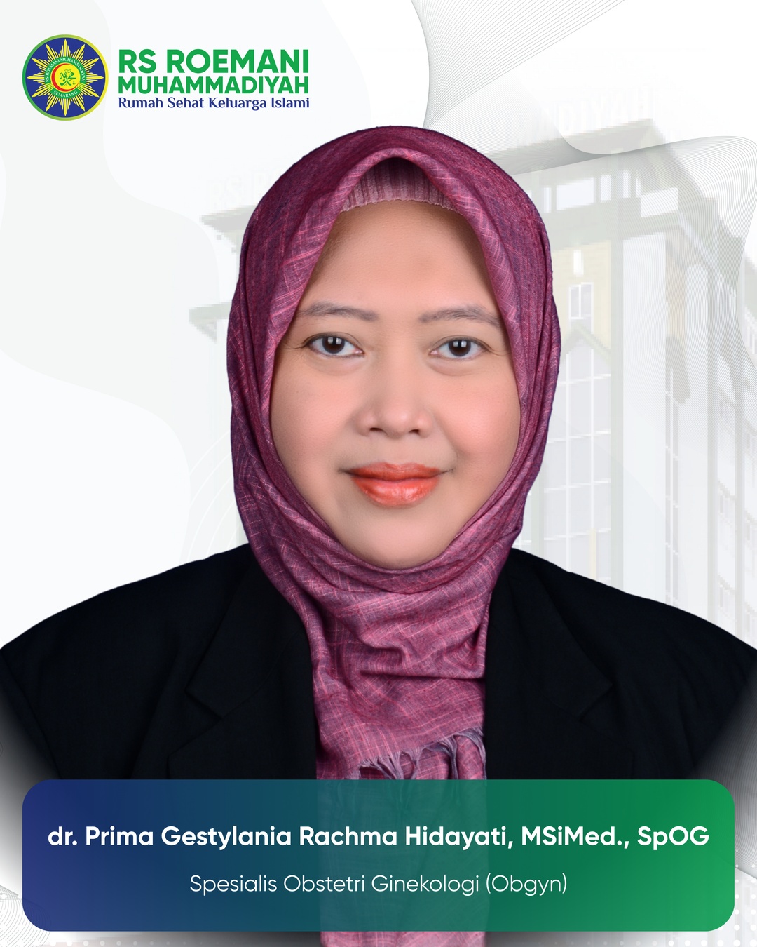Prima Gestylania R. H,dr.,SpOG - RS Roemani Muhammadiyah Semarang